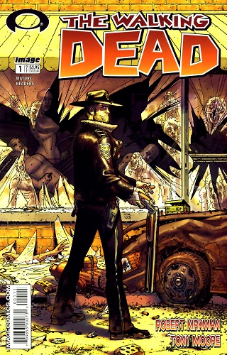 Capa da primeira edição de The Walking Dead